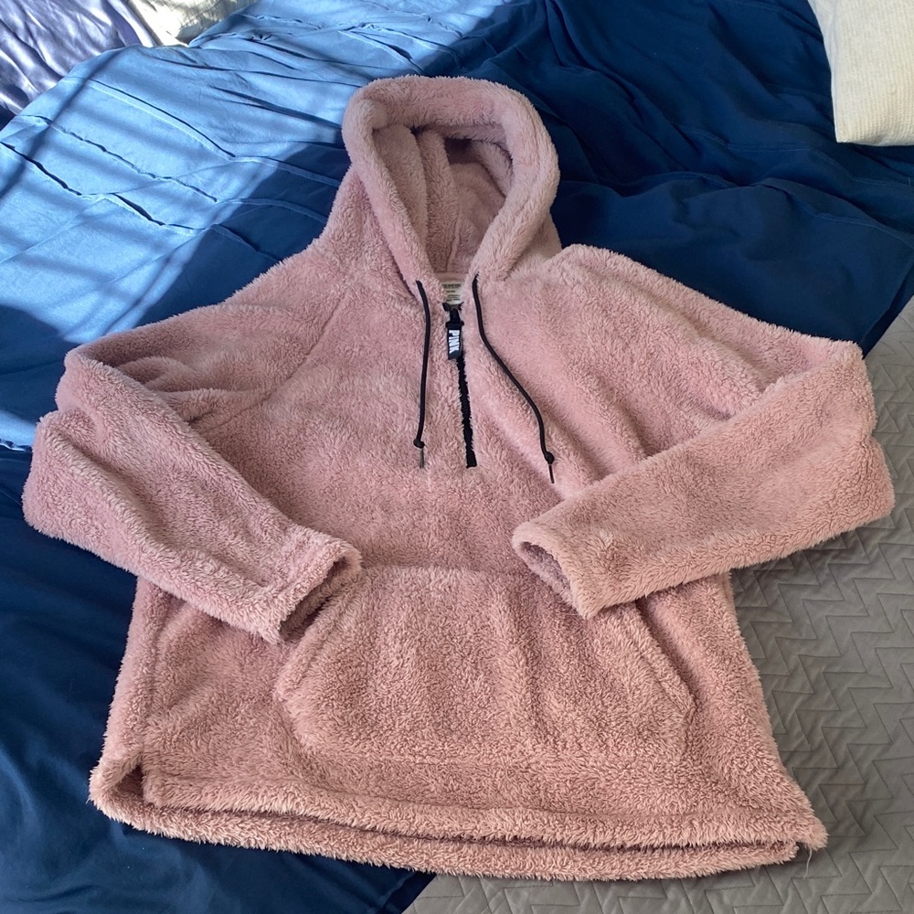 PINK Victoria's Secret Soft Pink Hoodie Sweater